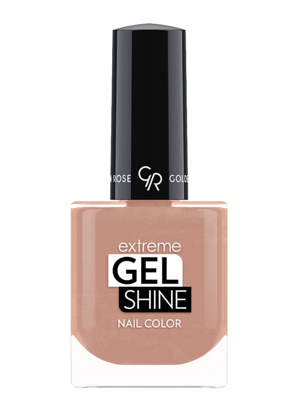 Golden Rose Extreme Gel Shine Nail Lacque, No. 10, Brown