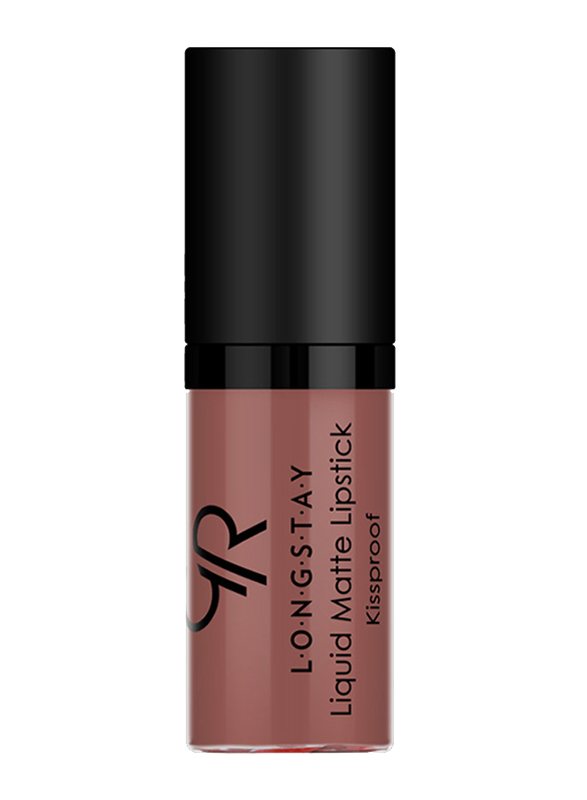 Golden Rose Longstay Liquid Matte Mini Lipstick, No. 22, Brown