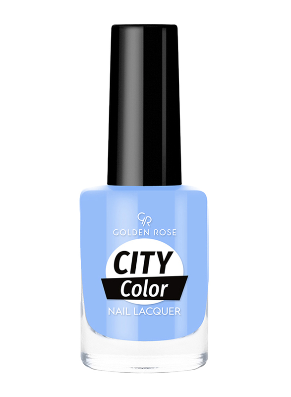 Golden Rose City Color Nail Lacquer, No. 62, Blue
