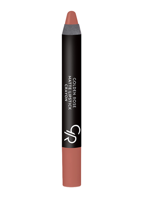 Golden Rose Matte Lipstick Crayon, No. 18, Beige