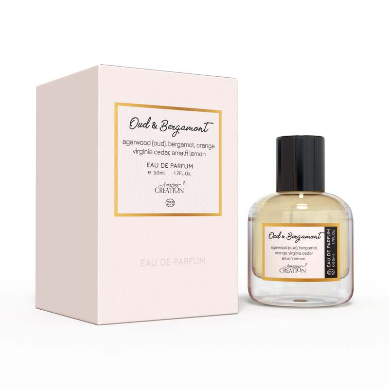 Amazing Creation Oud & Bergamont EDP For Unisex 50ml