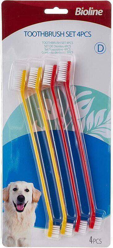 

Bioline Toothbrush Set 4Pcs Weight - 300g, Count - 4