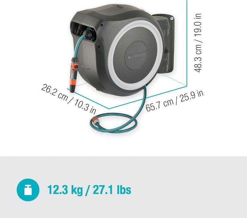 

Gardena RollUp XL Wall-Mounted Hose Box (3500 cm)