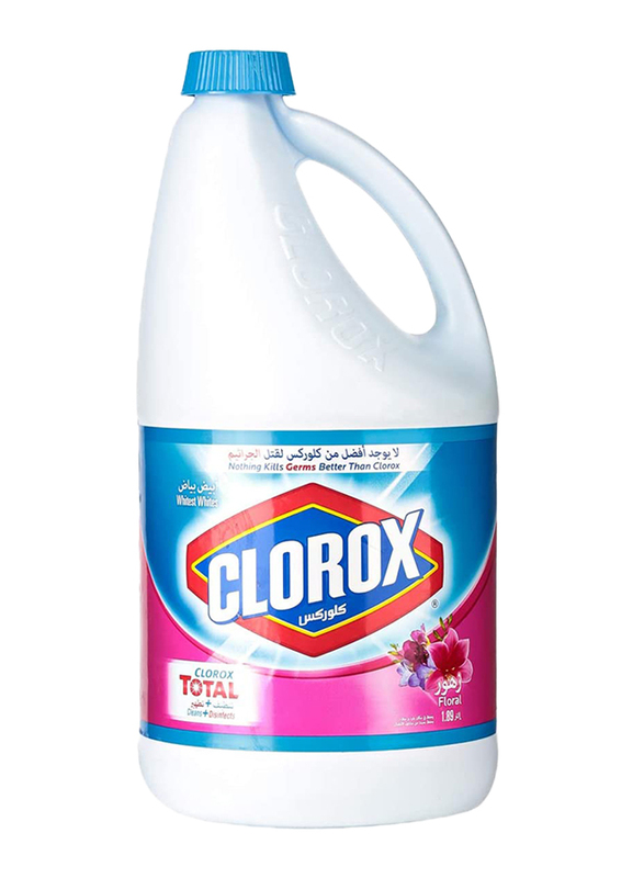 Clorox Floral Scent Liquid Bleach, 1.89 Liter