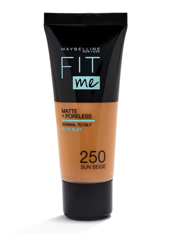 Maybelline New York Fit Me Foundation, 250 Sun Beige