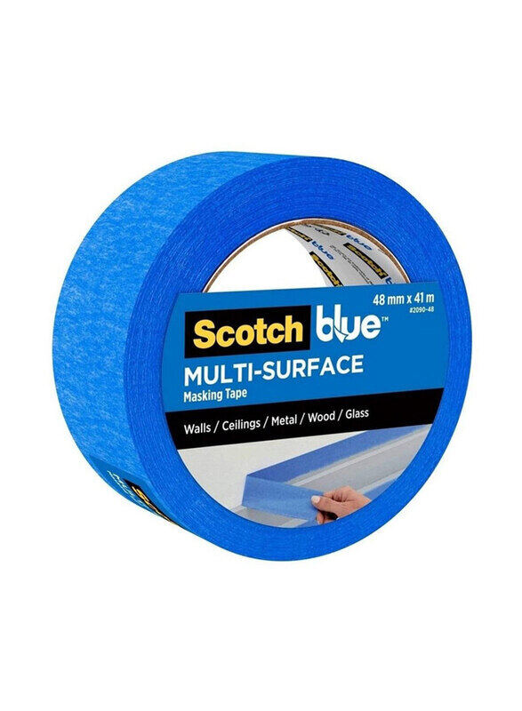 

3M Scotch Multi Surface Premium Masking Tape, 48mm x 41m, Blue