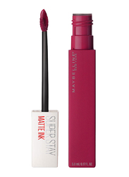 Maybelline New York SuperStay Matte Ink Lipstick, 5ml, 145 Front Runner, Pink
