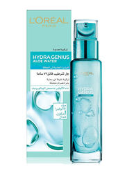 L'oreal Paris Hydra Genius New Formula Aloe Liquid Moisturizer for Normal to Dry Skin, 70ml