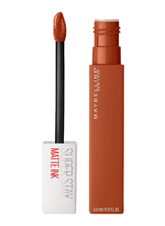 Maybelline New York SuperStay Matte Ink Lipstick, 5ml, 135 Globetrotter, Brown