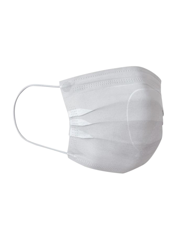 RKF 99.9 % Protected Reusable and Washable Face Mask, 50 Full Wash Cycles, White, Free Size