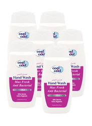 Cool & Cool Max fresh Anti-Bacterial Hand Wash, 250ml, 6 Pieces