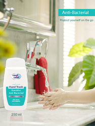 Cool & Cool Sensitive Anti-Bacterial Hand Wash, 250ml, 6 Pieces