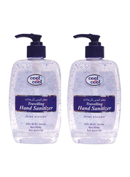 Cool & Cool Travelling Hand Sanitizer, 500ml, 2 Pieces