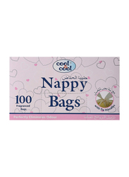 Cool & Cool 100 Sheets Nappy Bags for Baby, N110, 20-Pieces