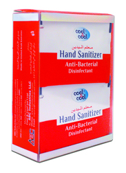 Cool & Cool Disinfectant Anti-Bacterial Hand Sanitizer Sachets, 20 Sachets