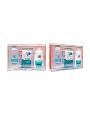 Cool & Cool Sensitive Anti-Bacterial Kit, Hand Wash 100ml + Hand Sanitizer 100ml + IPA Wipes 10 Sheets, 3-Pieces