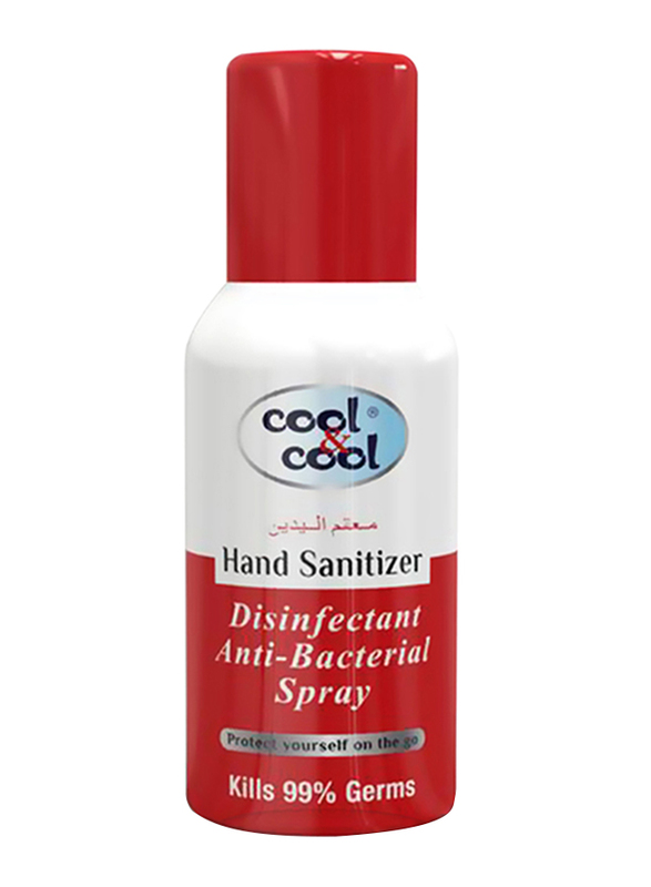 Cool & Cool Disinfectant Hand Sanitizer Spray, 120ml