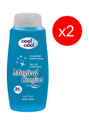 Cool & Cool Magical Comfort Body Wash, 500ml, 2 Pieces