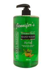 Jennifer's Herbal, Aqua & Cocktail Hand Wash, 500ml, 3 Pieces