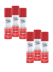 Cool & Cool Disinfectant Hand Sanitizer Spray, 60ml, 6 Pieces
