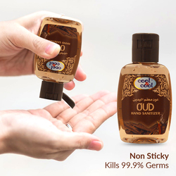 Cool & Cool Oud Hand Sanitizer, 60ml, 6 Pieces