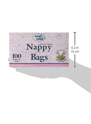 Cool & Cool 100 Sheets Nappy Bags for Baby, N110, 20-Pieces