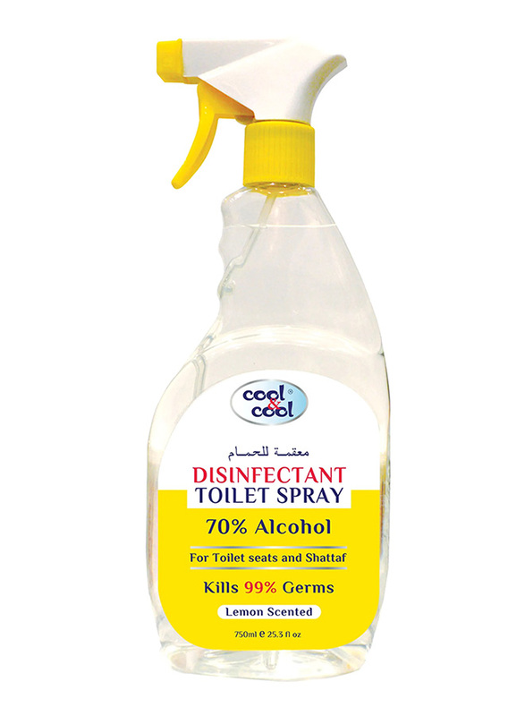 Cool & Cool Disinfectant Toilet Spray, 750ml