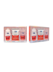 Cool & Cool Disinfectant Anti-Bacterial Kit, Hand Wash 100ml + Hand Sanitizer 100ml + IPA Wipes 10 Sheets, 3-Pieces