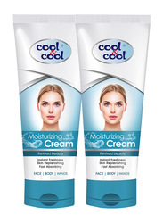 Cool & Cool Moisturizing Cream, 100ml, 2 Pieces