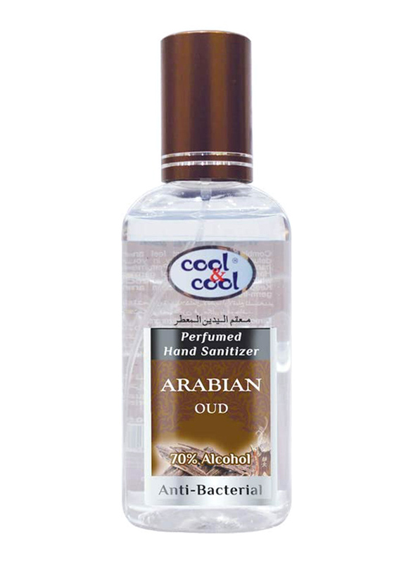 Cool & Cool Arabian Oud Perfumed Hand Sanitizer Spray, 60ml