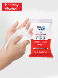 Cool & Cool Disinfectant Wipes, 10 Wipes