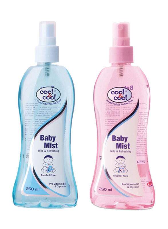 

Cool & Cool 250ml Mist for Babies, Assorted (Pink OR Blue) 1 Piece