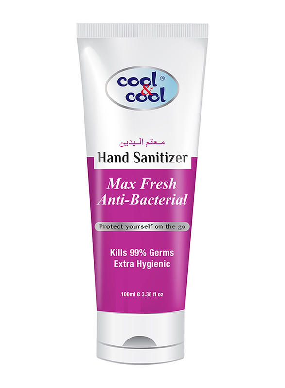Cool & Cool Max Fresh Hand Sanitizer Tube, 100ml