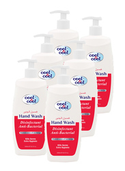 Cool & Cool Disinfectant Anti-Bacterial Hand Wash, 500ml, 6 Pieces