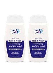 Cool & Cool Travelling Anti-Bacterial Hand Wash, 250ml, 2 Pieces