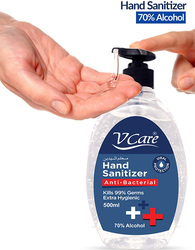 V Care Hand Sanitizer, 500ml, 12 Pieces