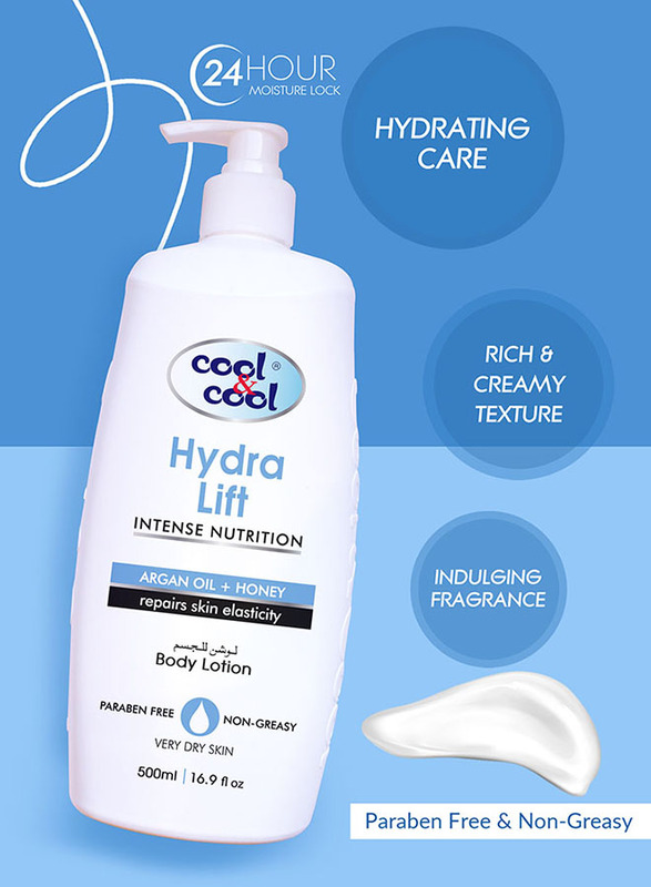 Cool & Cool Hydra Lift Body Lotion, 500ml