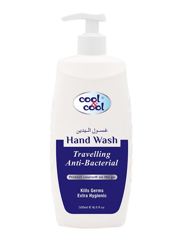 Cool & Cool Travelling Anti-Bacterial Hand Wash, 500ml