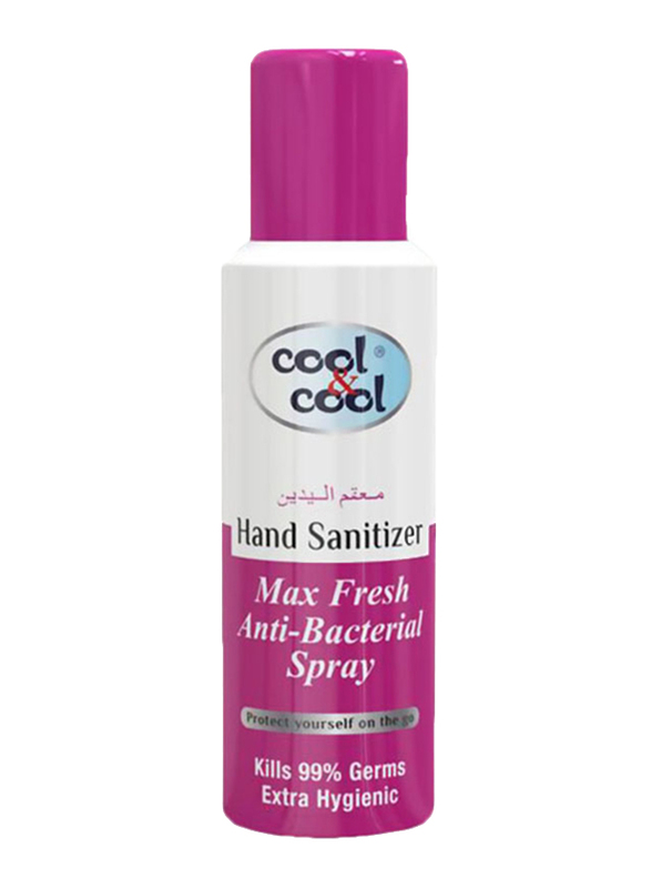 Cool & Cool Hand Sanitizer Max Fresh Spray, 200ml