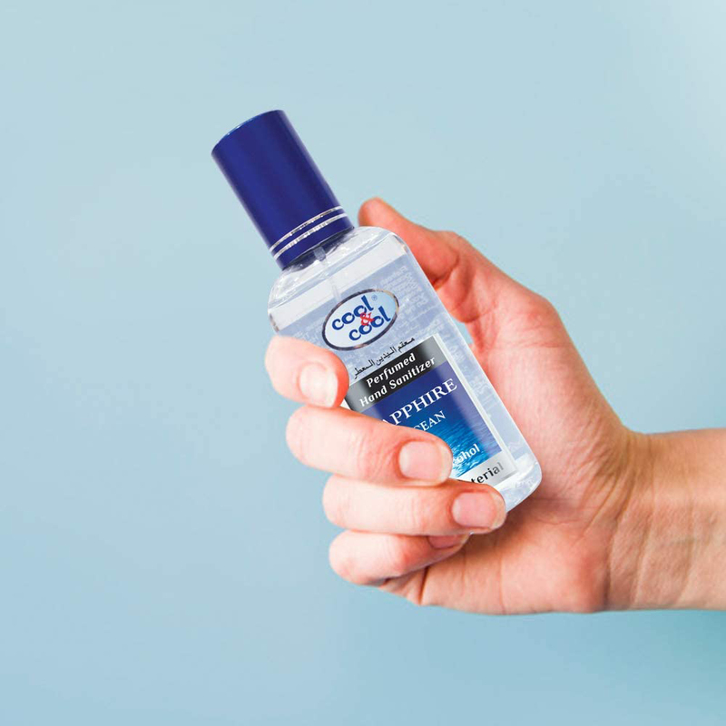 Cool & Cool Sapphire Ocean Perfumed Hand Sanitizer Spray, 60ml