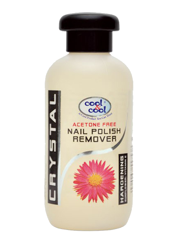 Cool & Cool Sun Flower Nail Polish Remover, 100ml, Clear