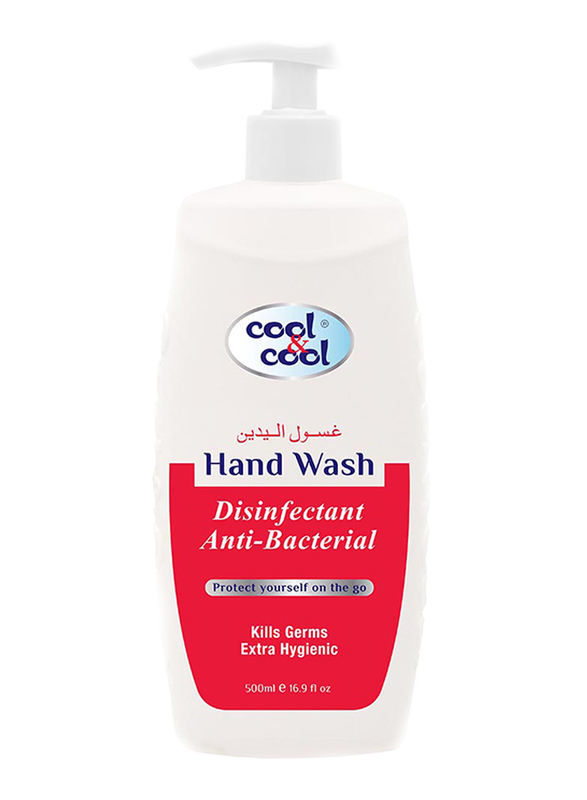 Cool & Cool Disinfectant Anti-Bacterial Hand Wash, 500ml