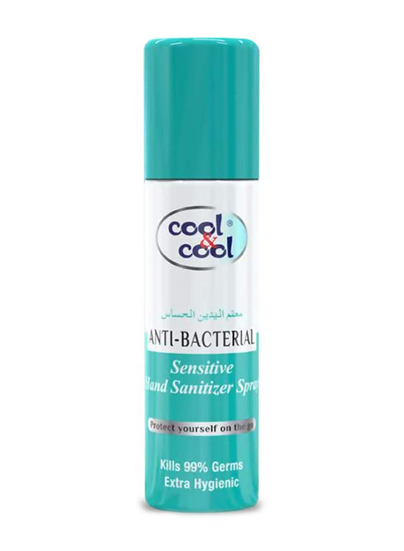 Cool & Cool Sensitive Hand Sanitizer Spray, 60ml, 3 Pieces