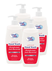 Cool & Cool Disinfectant Anti-Bacterial Hand Wash, 500ml, 4 Pieces