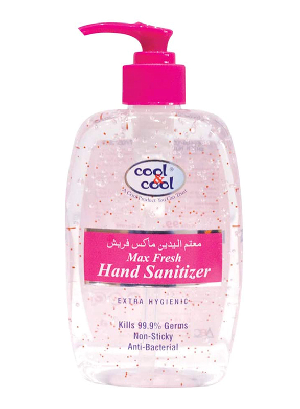 Cool & Cool Max Fresh Sensitive Hand Sanitizer, 500ml