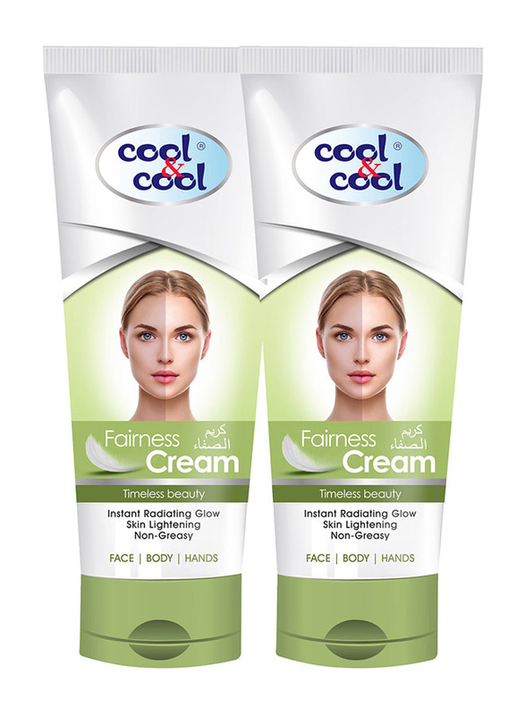 Cool & Cool Fairness Cream, 100ml, 2 Pieces