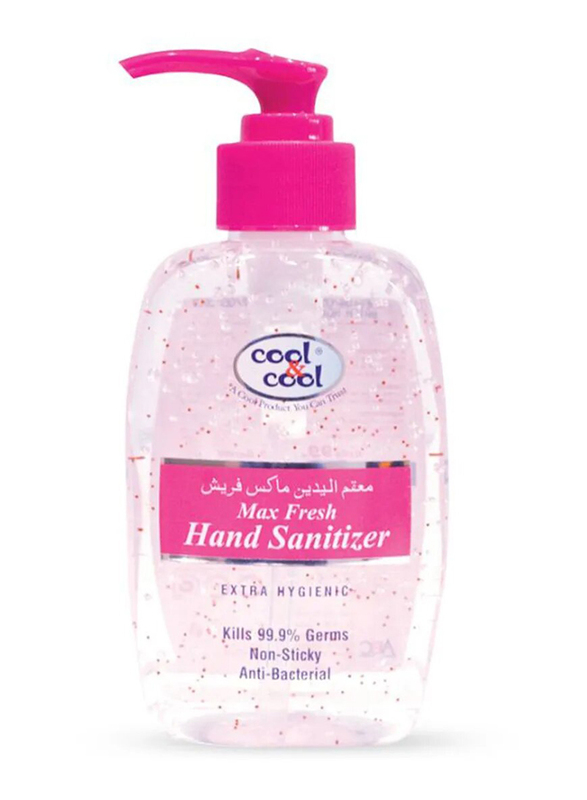 Cool & Cool Max Fresh Hand Sanitizer, 250ml, 2 Pieces