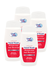 Cool & Cool Disinfectant Anti-Bacterial Hand Wash, 250ml, 4 Pieces