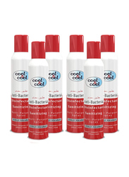 Cool & Cool Disinfectant Multi-Purpose Spray, D4862, 6 Pieces x 300ml