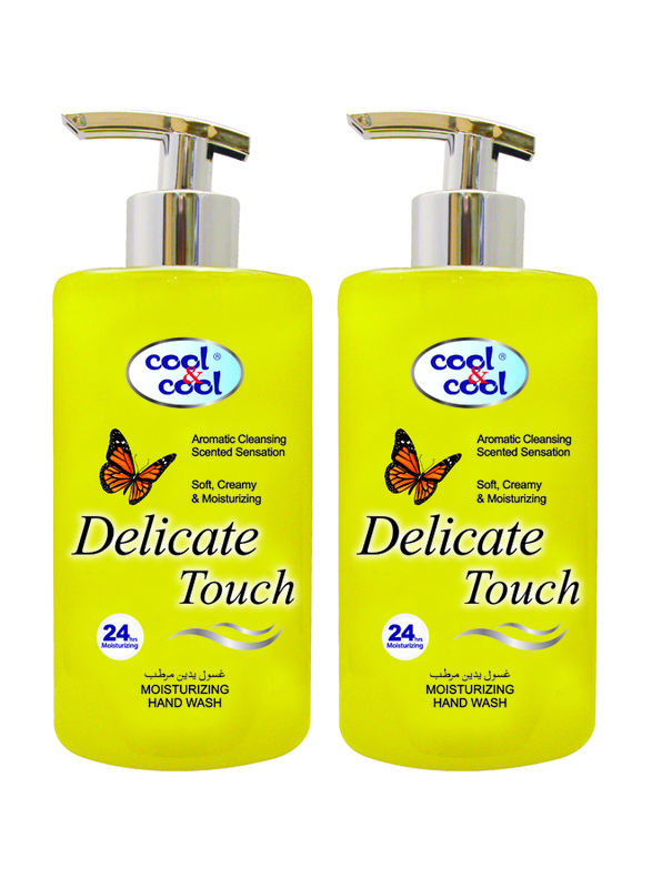 Cool & Cool Delicate Touch Hand Wash, 500ml, 2 Pieces